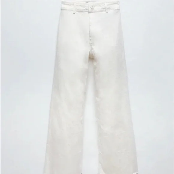 ZARA // The Marine Straight in Off-White - Picture 2 of 7